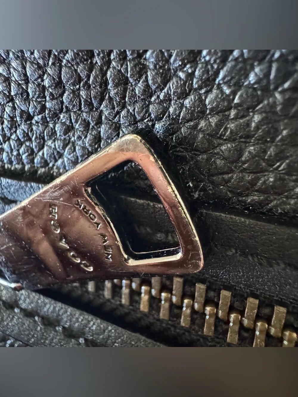 Coach Dreamer 36 Satchel in Gunmetal/Black